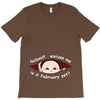 February Peeking Out Asian Baby Boy T-Shirt