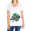 Lucky Irish Baby Ladies Curvy T-Shirt