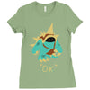 ok Ladies Fitted T-Shirt