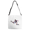 lionel messi 3 Adjustable Strap Totes