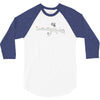 banksy style ak47 art   funny 3/4 Sleeve Shirt