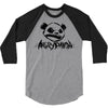 angry panda 3/4 Sleeve Shirt