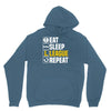 eat sleep league Hoodie