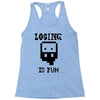 losing is fun! Racerback Tank
