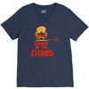 dawn of titan V-Neck Tee