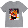gritty V-Neck Tee