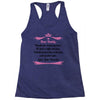 Dear Daddy, Thanks for Being my Dad Baby Boy Letter to Father Racerback Tank