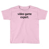 video game expert t shirt 3xl funny xbox ps3 nerdy geeky wii cod snipe Toddler T-shirt