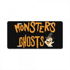monster ghost License Plate