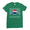 ugly stitch christmas Ladies Fitted T-Shirt