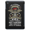 I'm A Veteran Daddy T Shirt iPad Mini