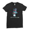 just a little light reading Ladies Fitted T-Shirt
