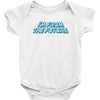 im from the future prezels thats all im saying Baby Onesie