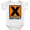 irritant symbol Baby Onesie