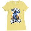 walt smash! Ladies Fitted T-Shirt