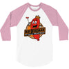 the sausage king of chicago 3/4 Sleeve Shirt