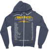 Aries Facts Zodiac Zipper Hoodie