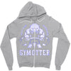 not the average gym otter Zipper Hoodie