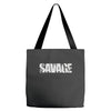 savage Tote Bags