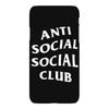 anti social social club White logo iPhoneX