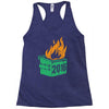 2016 dumpster fire (2) Racerback Tank