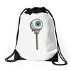 deliciously creepy Drawstring Bags