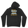 to protect and serve the rich Unisex Hoodie