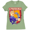 rosie the retrogamer Ladies Fitted T-Shirt