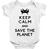 save the planet Baby Onesie