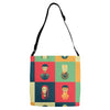 family of thrones Adjustable Strap Totes
