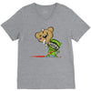 teddy monster V-Neck Tee