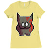 mabari chibi Ladies Fitted T-Shirt