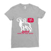 2015 year of the goat mandarin chinese Ladies Fitted T-Shirt