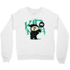 mo hawk ninja Crewneck Sweatshirt