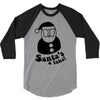 santa's a fake! 3/4 Sleeve Shirt