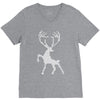 christmas deer V-Neck Tee
