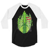 skeletal halloween 3/4 Sleeve Shirt