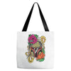 boba flower Tote Bags