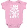 i am the one who lifts Baby Bodysuit