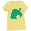 animal crossing tribute ladies Ladies Fitted T-Shirt