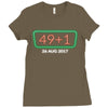Conor Mcgregor 49+1 Ladies Fitted T-Shirt