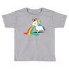 where rainbows come from (green) Toddler T-shirt