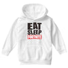 EAT SLEEP FORTNITE Youth Hoodie