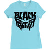 black panther Ladies Fitted T-Shirt