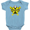 apocalypse baseball Baby Onesie