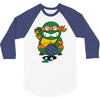 lucky turtle 3/4 Sleeve Shirt