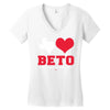 Texas Loves Beto Women's V-Neck T-Shirt