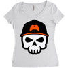 skull gaming Women's Triblend Scoop T-shirt