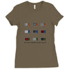 WE DON'T BELIEVE WHAT'S ON TV Ladies Fitted T-Shirt