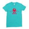 monster weightlifting Ladies Fitted T-Shirt